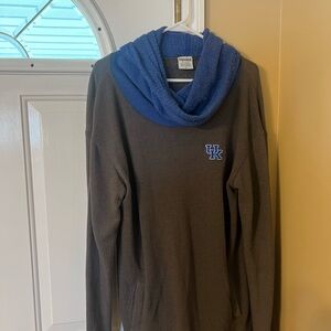 Pressbox Kentucky Wildcats Gray Blue Sweatshirt Size XL NCAA Fan Apparel